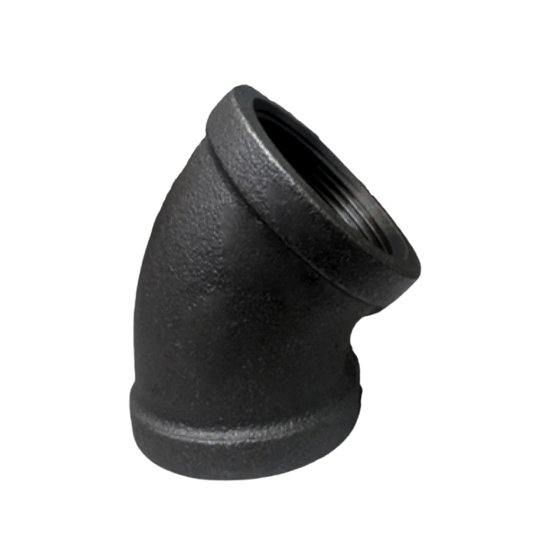 Codo Hierro Negro 150 Lbs NPT 3/4" x 45º