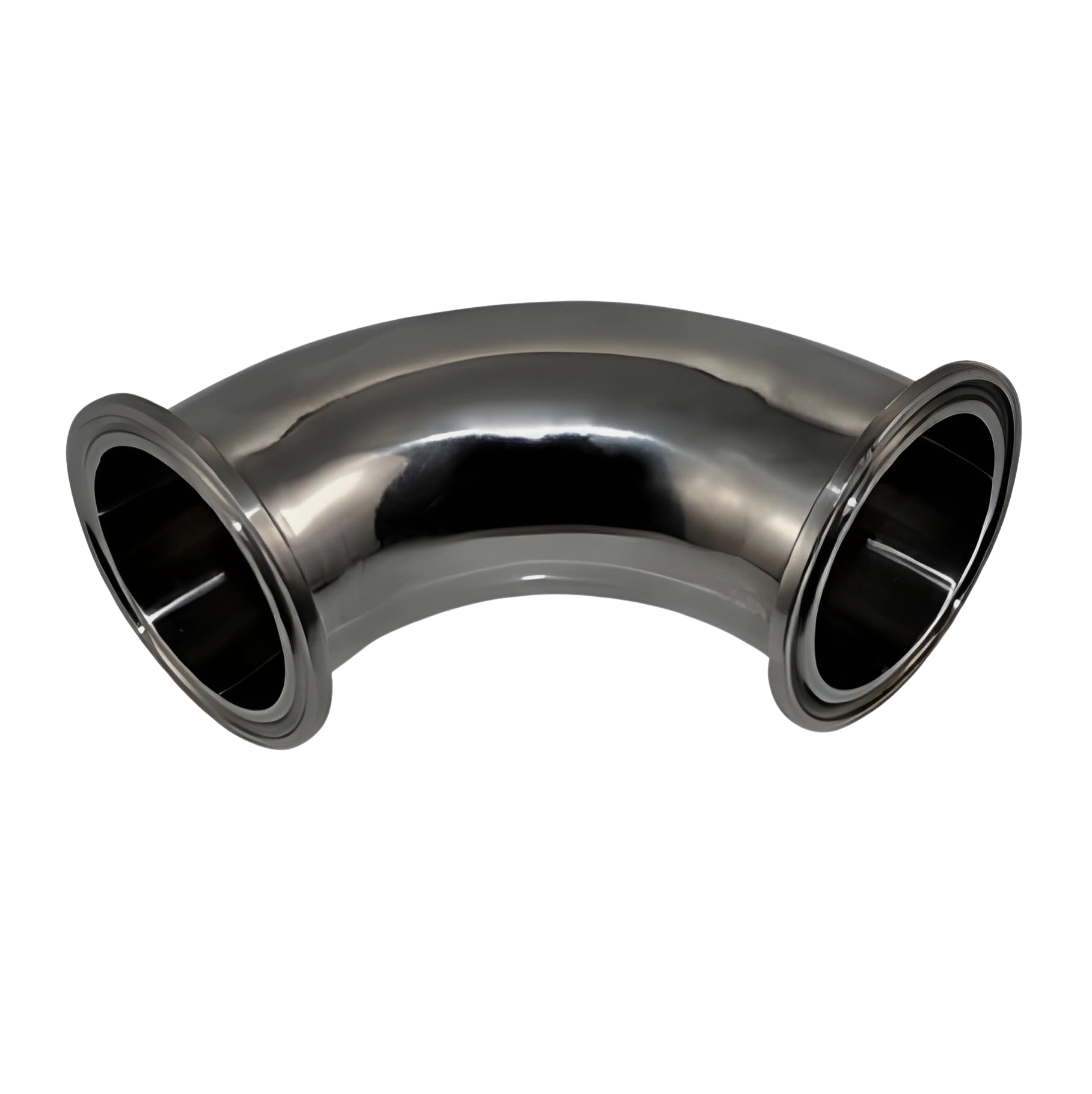 Codo Acero Inoxidable Sanitario 1-1/2" x 90° Clamp 304 3A
