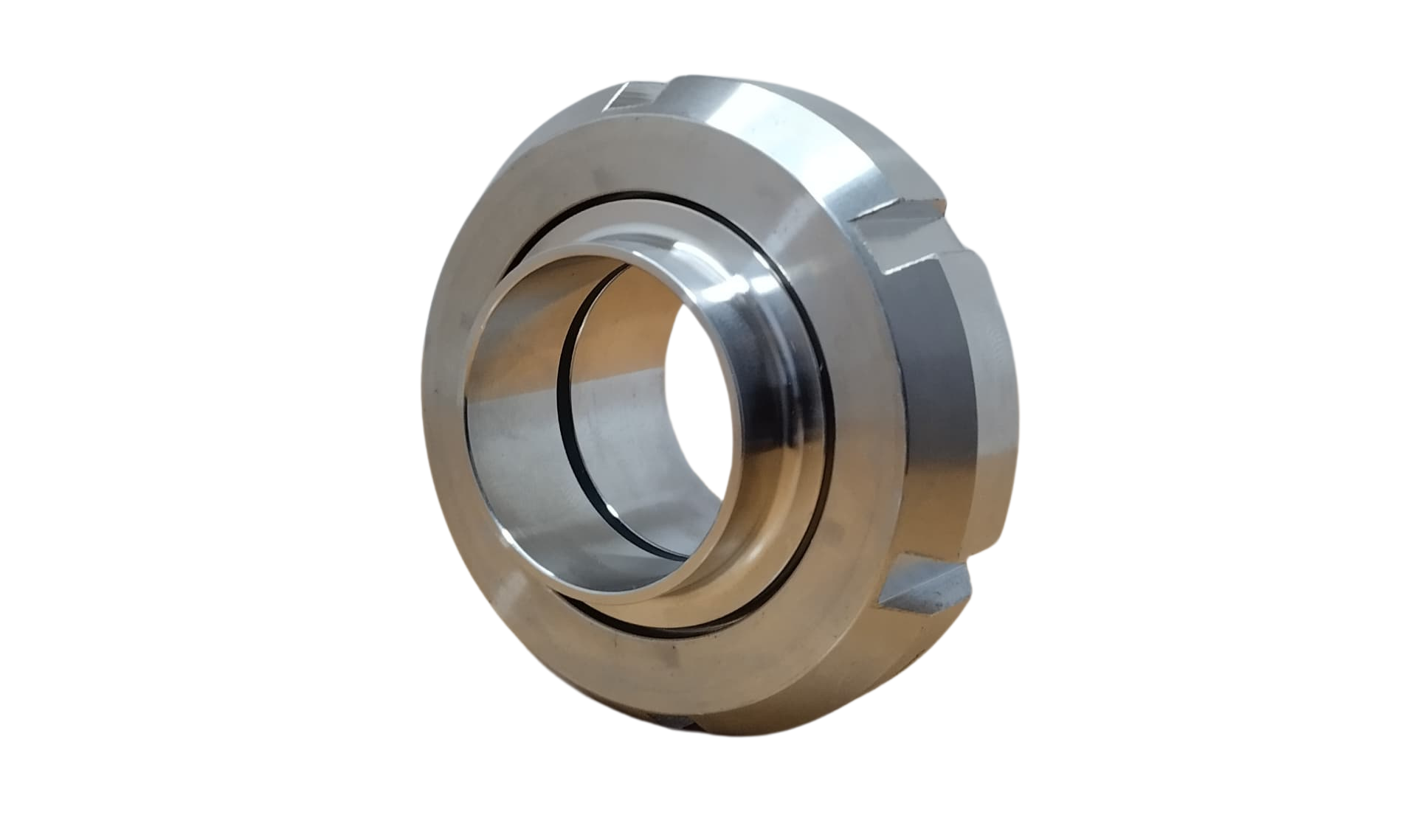 Union SMS Acero Inoxidable Sanitario 1-1/2" Soldable 304 C/ Sello EPDM