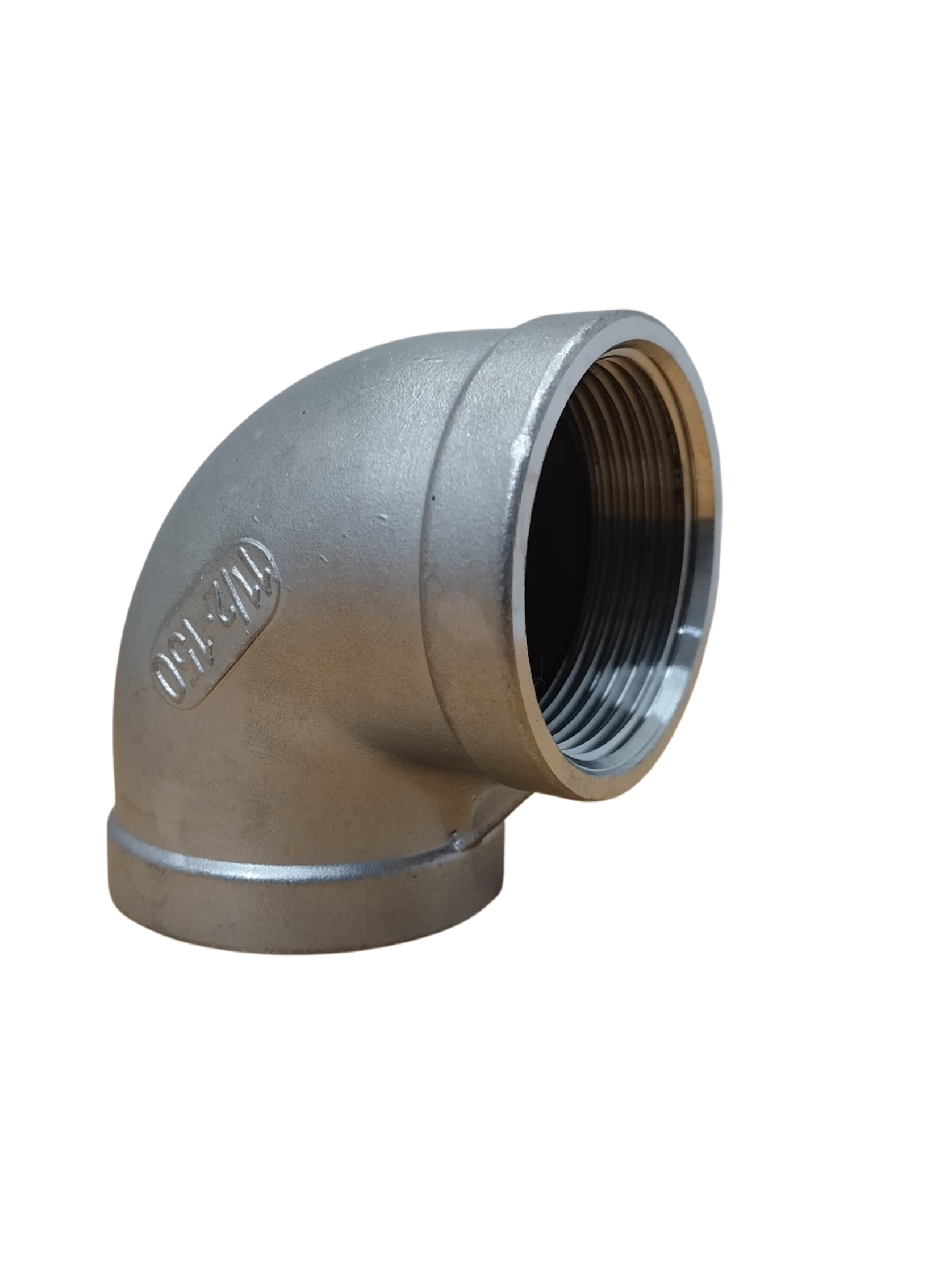 Codo Acero Inoxidable 304 NPT 150 Lbs 1-1/2" x 90º