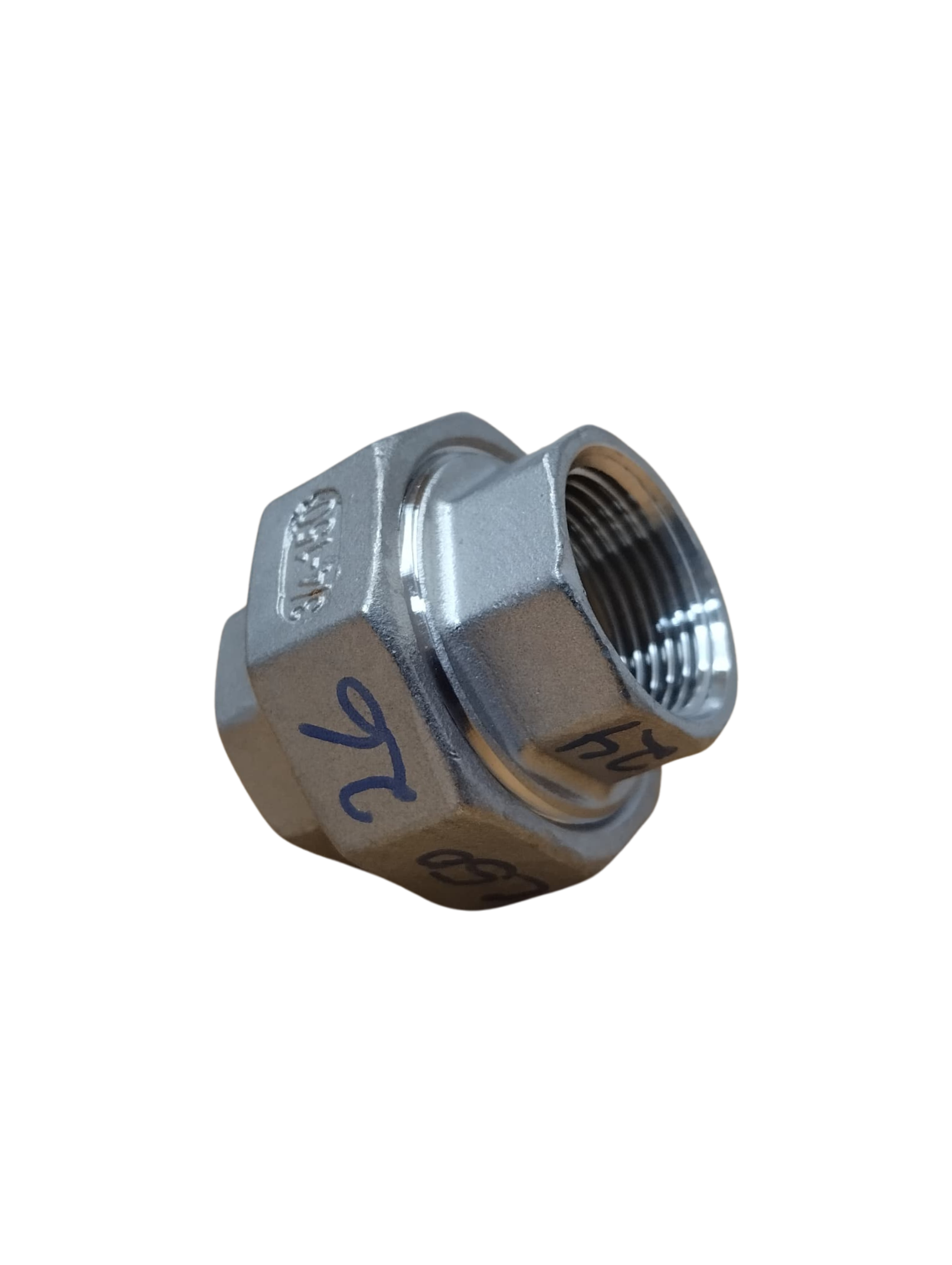 Unión Universal Acero Inoxidable 304 NPT 150 Lbs 3/4"