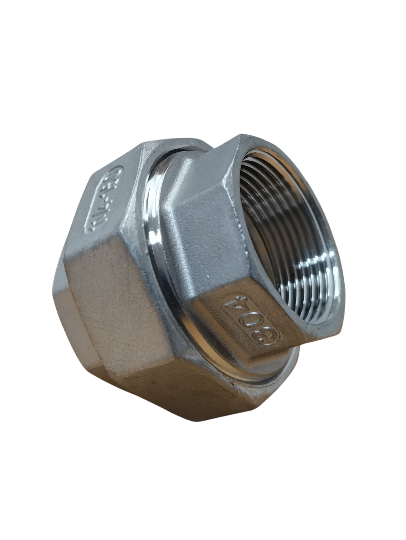Unión Universal Acero Inoxidable 304 NPT 150 Lbs 1 1/4"