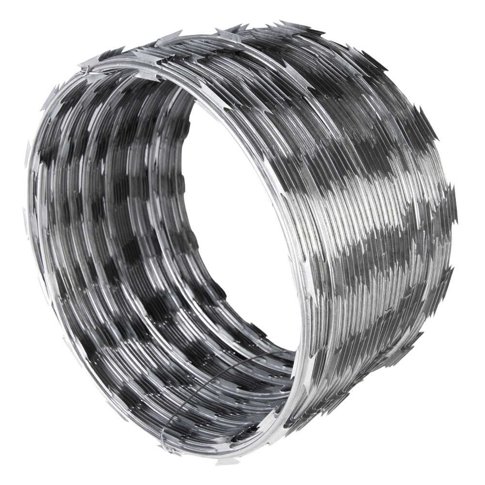 Concertinas Galvanizada 18" x 33V 4" Cuchillas Largas x 6Mts