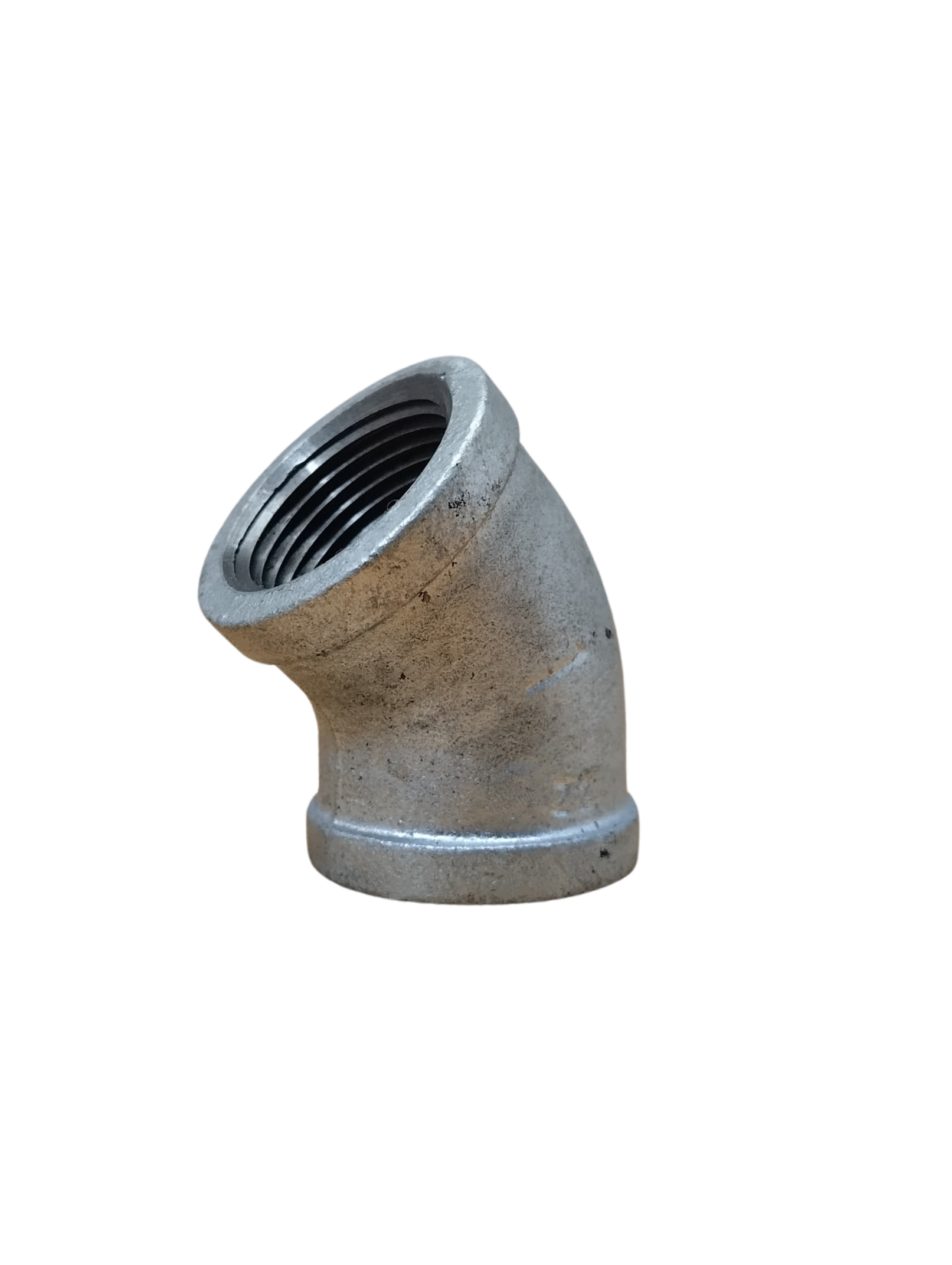 Codo Hierro Galvanizado 150 Lbs NPT 1" x 45º