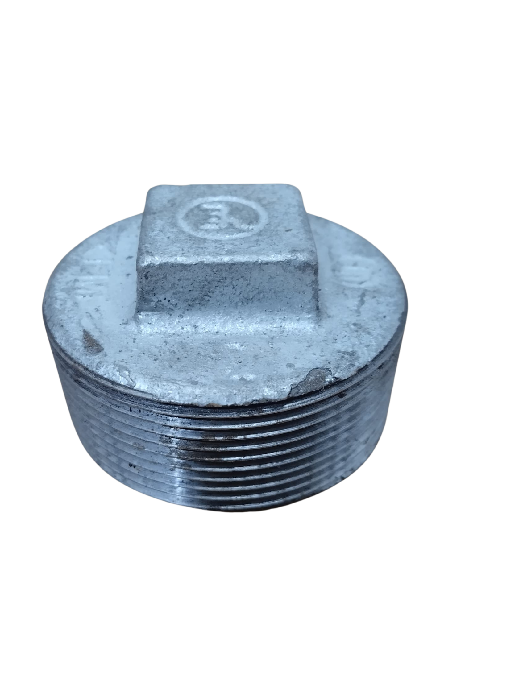 Tapón Hierro Galvanizado 150 Lbs 2" NPT