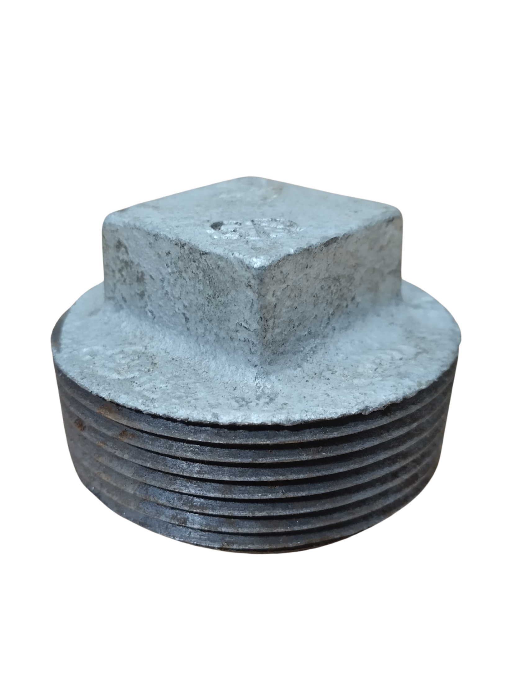 Tapón Hierro Galvanizado 150 Lbs 2-1/2" NPT