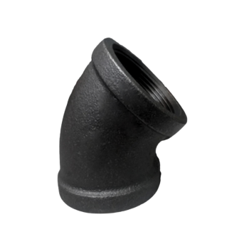 Codo Hierro Negro 150 Lbs NPT 3/4" x 45º