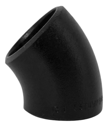 Codo Acero al Carbono SCH40 Soldable BW 3" x 45º