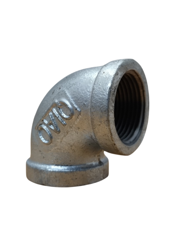 Codo Hierro Galvanizado 150 Lbs NPT 1-1/2" x 90º