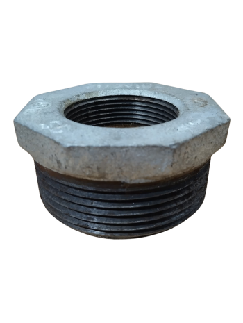 Bushing Hierro Galvanizado 150 Lbs 2 1/2" x 1-1/2" NPT