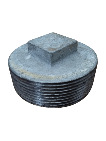 Tapón Hierro Galvanizado 150 Lbs 3" NPT